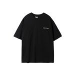 Fier De Moi T-shirt Blue Ocean Short Sleeve Black - Image 2