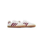 ADIDAS SAMBA OG SPORTY AND RICH WHITE BURGUNDY - Image 2