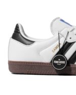 Adidas Samba OG White Black Gum Unisex Adult B75806 - Gambar 10