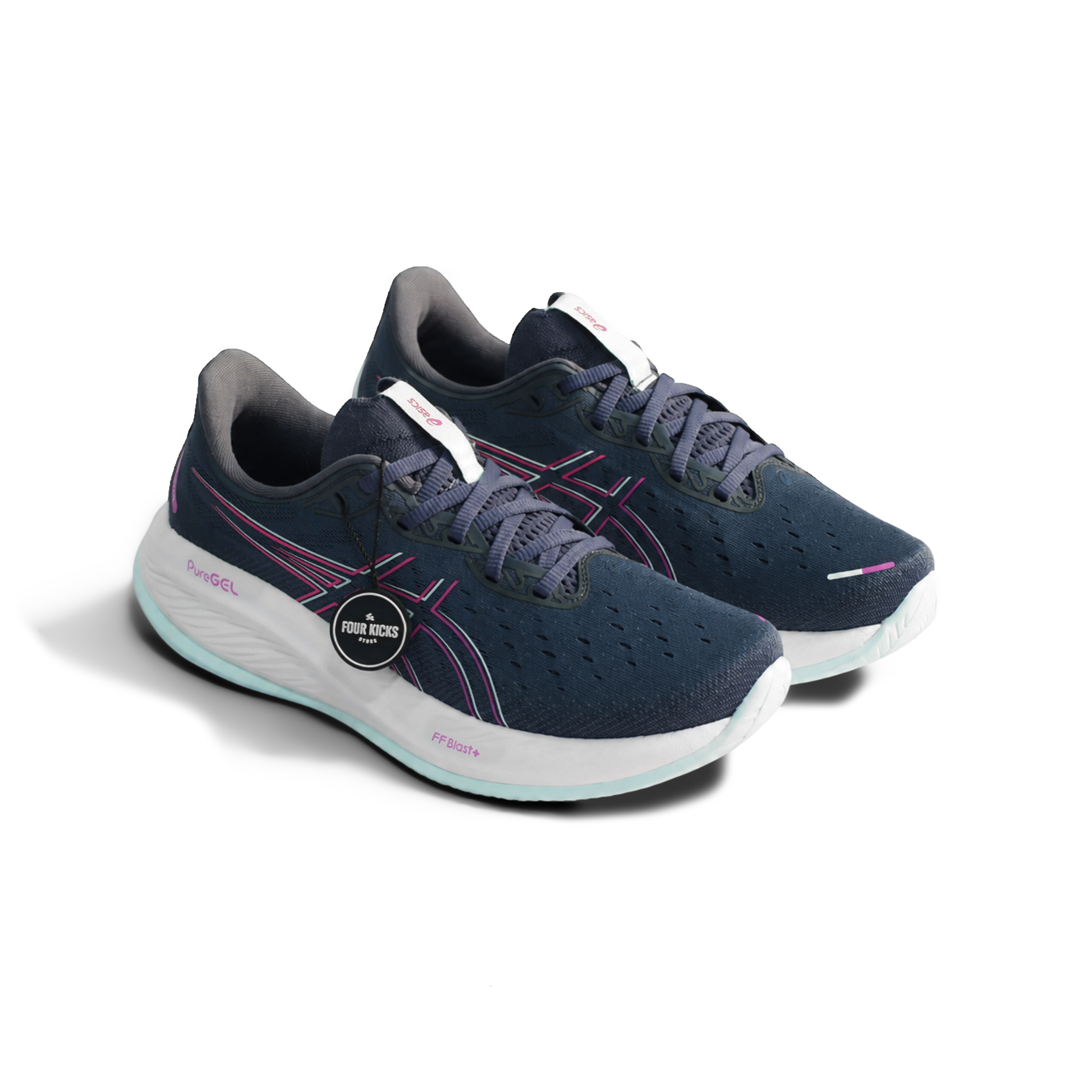 2080 (1) (1) Asics Gel-Cumulus 26 Tarmac Bold Magenta Womens 1012B599 021 - Gambar 1