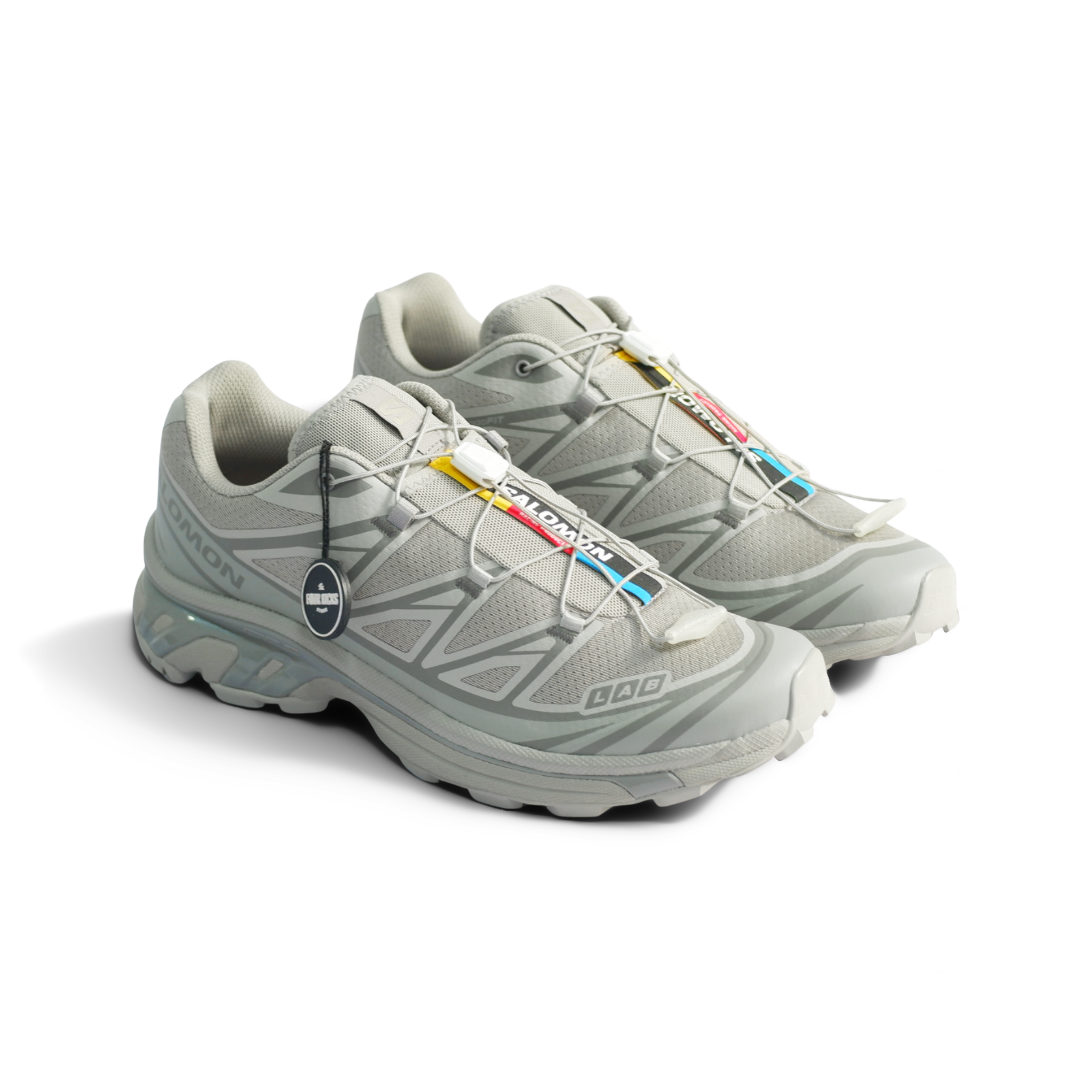2091 Salomon XT-6 Ghost Grey Unisex L47444800 - Gambar 1