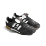 Adidas Mundial Goal Soccer Black White Gum Mens 019310