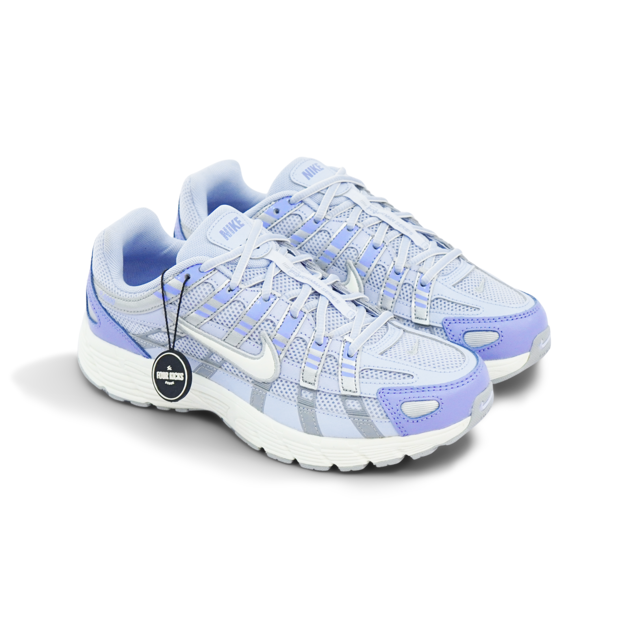 2290 (1) Nike P-6000 Ghost Light Thistle Iron Purple GS HV5064 014 - Gambar 1