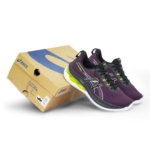 Asics Gel-Kinsei Max Dark Aubergine Cool Grey Mens 1011B696 500 - Gambar 2