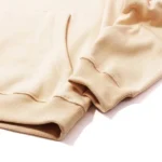 W Essentiels Hoodie Ecume Mid Logo Tan - Gambar 2