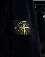 Stone Island Overshirt Corduroy Patch Pocket Shirt Navy - Gambar 6