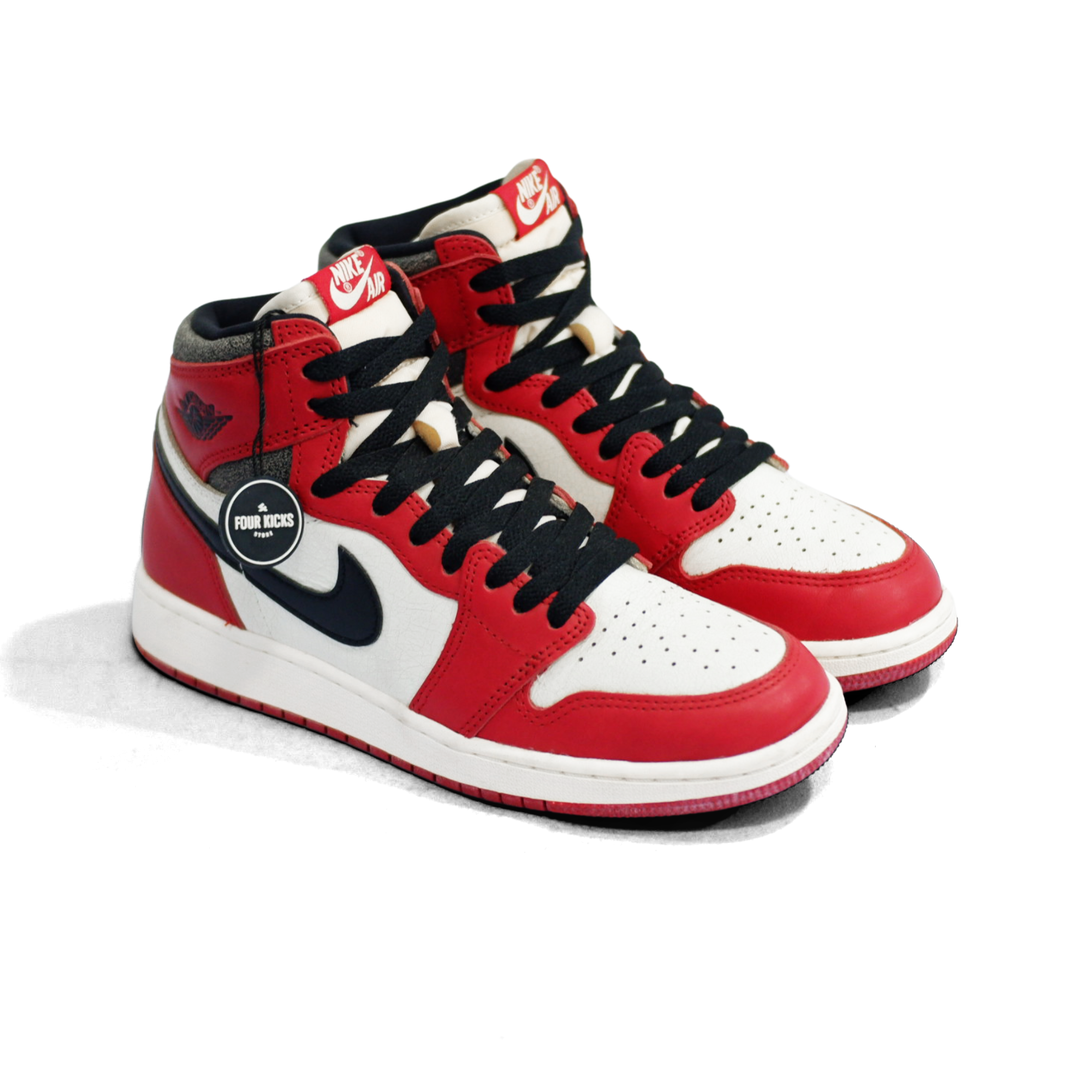 550 Nike Air Jordan 1 Retro High OG Chicago Lost And Found GS FD1437 612 - Image 1
