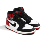 Nike Air Jordan 1 Hi Retro OG Black Toe Reimagined Mens DZ5485 106