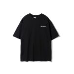 Fier De Moi T-Shirt Stretching Cat Short Sleeve Black - Image 2