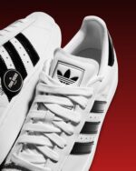 Adidas Superstar II Cloud White Black Womens JP9677 - Gambar 4