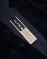 Stone Island Overshirt Corduroy Patch Pocket Shirt Navy - Gambar 10