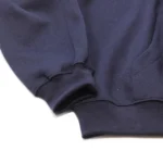 W Essentiels Hoodie Ecume Monopack Triple Navy - Image 2