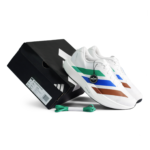 Adidas Adizero Evo SL Pharrell Humanrace White Green Blue Unisex KI3393 - Gambar 2