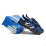 Adidas Handball Spezial Argen Navy Clear Sky Gum Mens BD7633 - Gambar 2