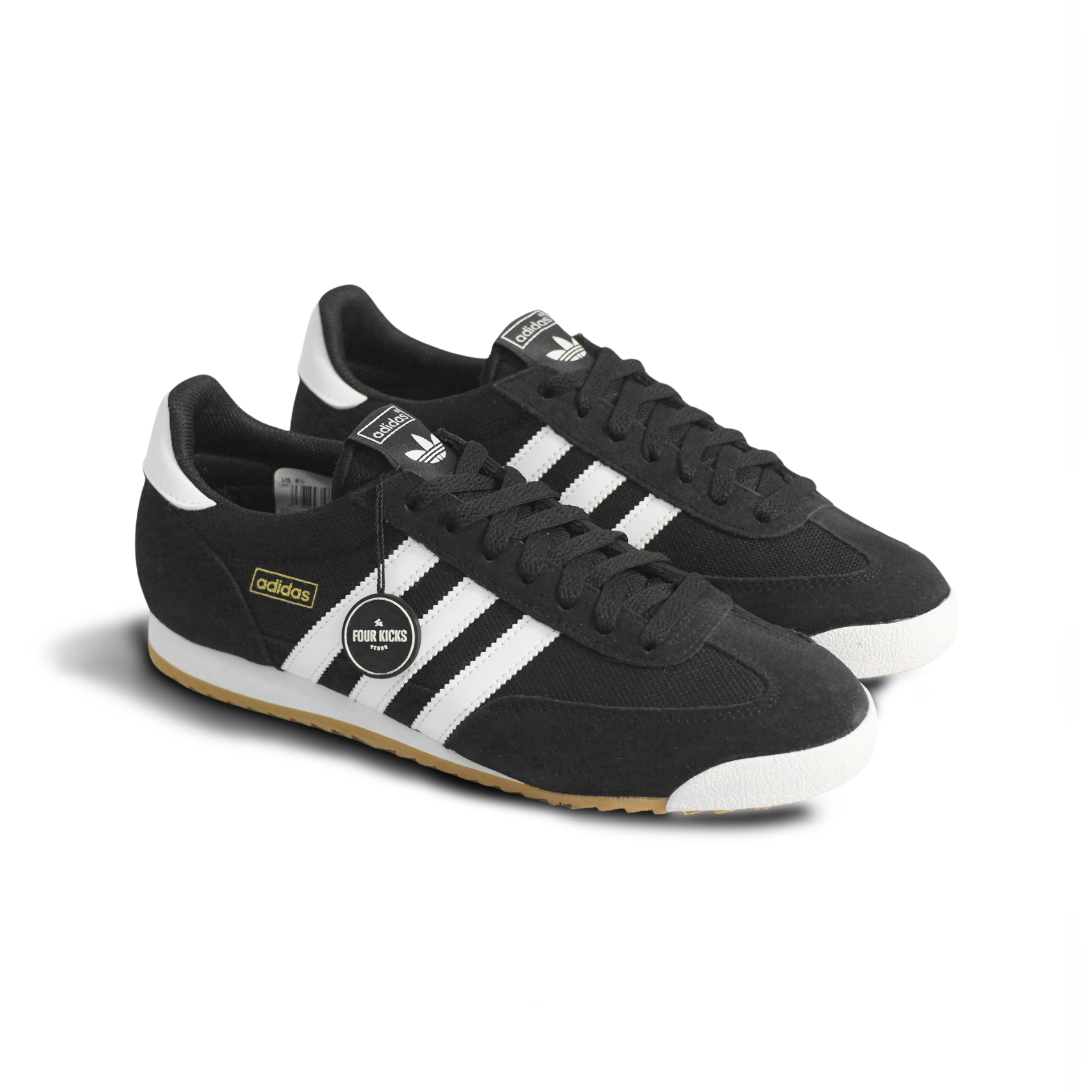 Adidas Lifestyle Shoes R71 Black White Gold Mens IH1324 (1) Adidas R71 Black White Gold Unisex IH1324 - Gambar 1