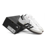 Adidas Samba Classic White Black Gum Mens 770109 - Gambar 2