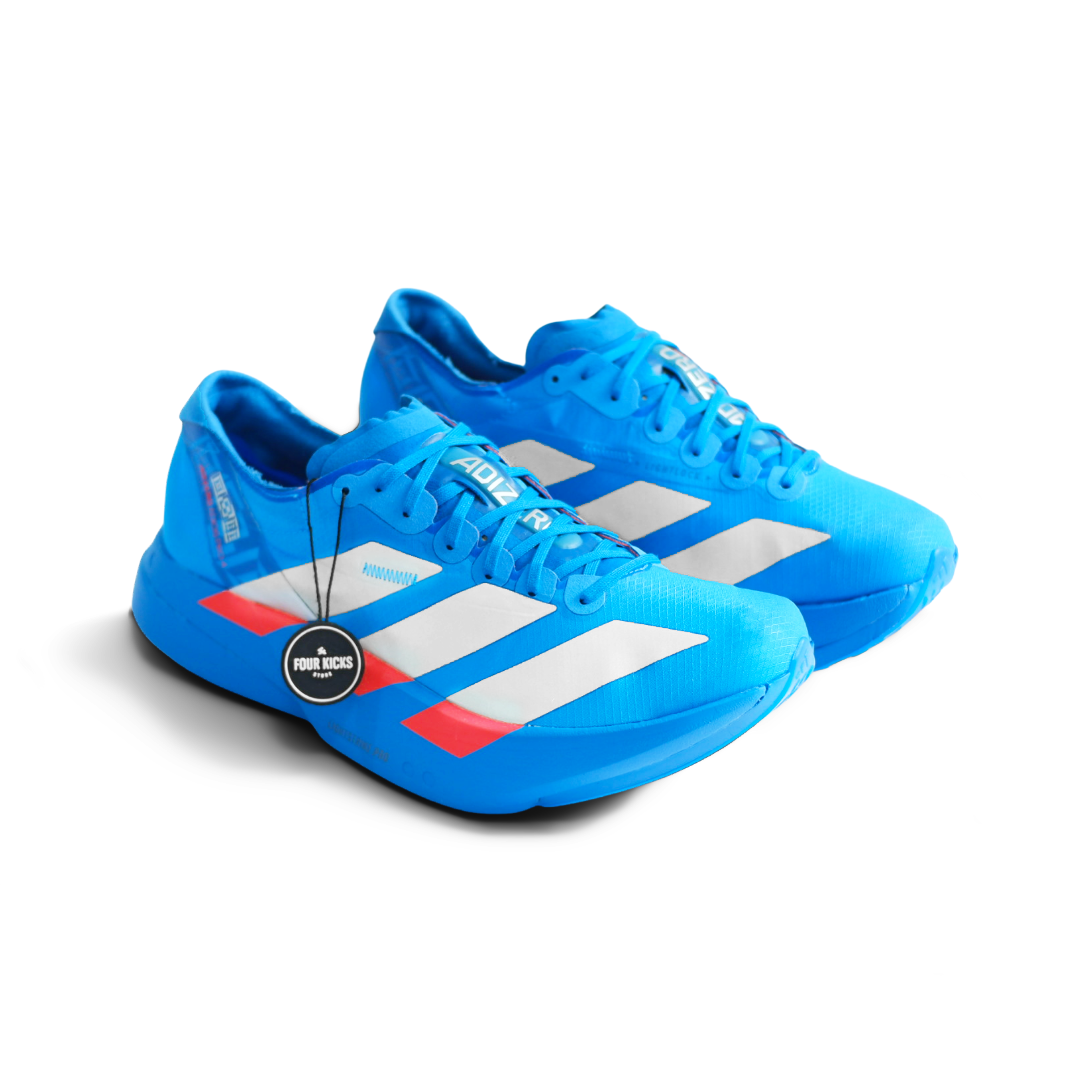 Adidas Running Shoes Adizero Adios Pro 4 Ekiden Japan Solar Blue Silver Metallic Lucid Red Mens JR4796 (2) Adidas Adizero Adios Pro 4 Ekiden Japan Solar Blue Silver Metallic Lucid Red Mens JR4796 - Gambar 1