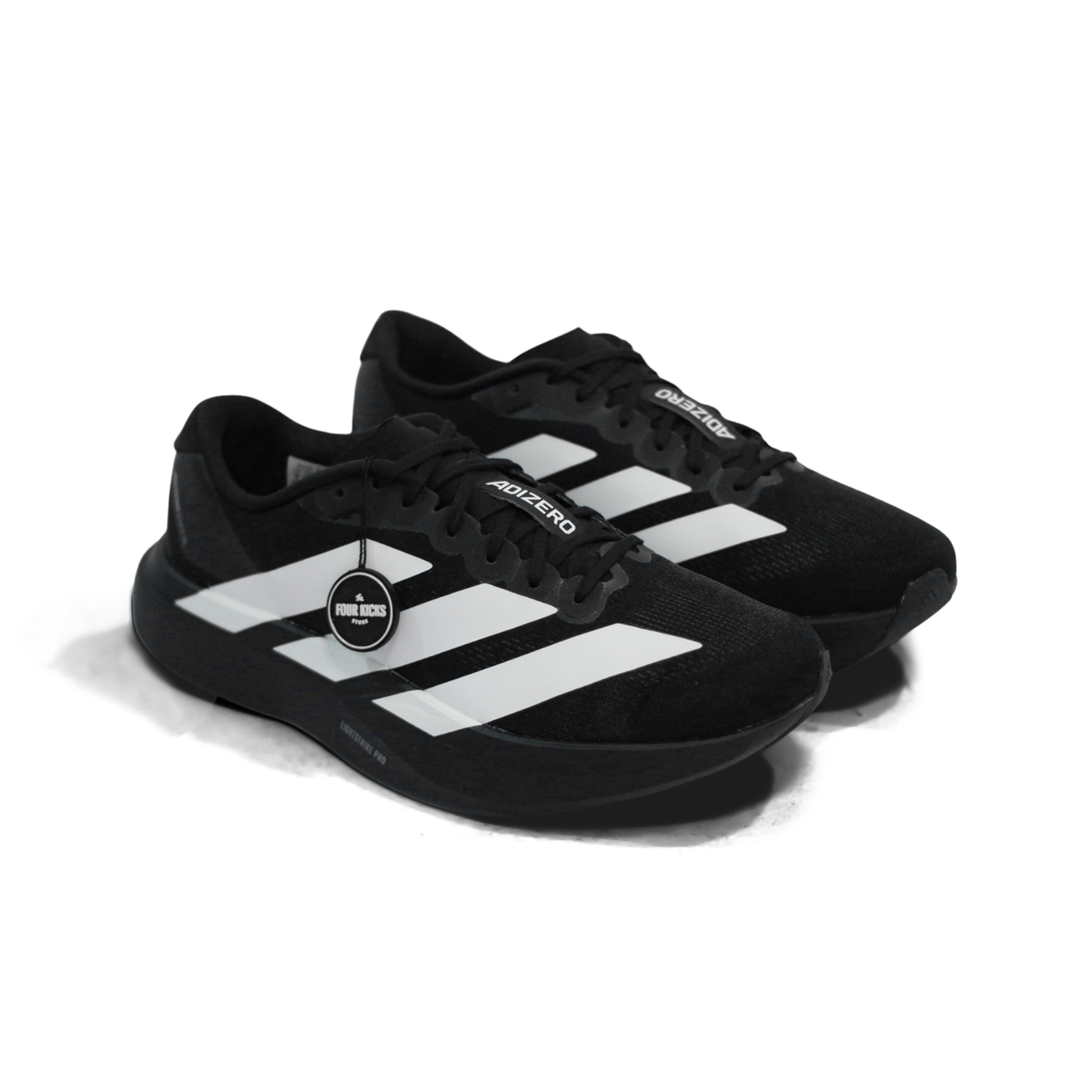 Adidas Running Shoes Adizero EVO SL Black White Mens JP7149 Adidas Adizero Evo SL Black White Mens JP7149 - Gambar 1