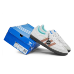 Adidas Samba OG Crystal White Mens ID2047 - Gambar 2