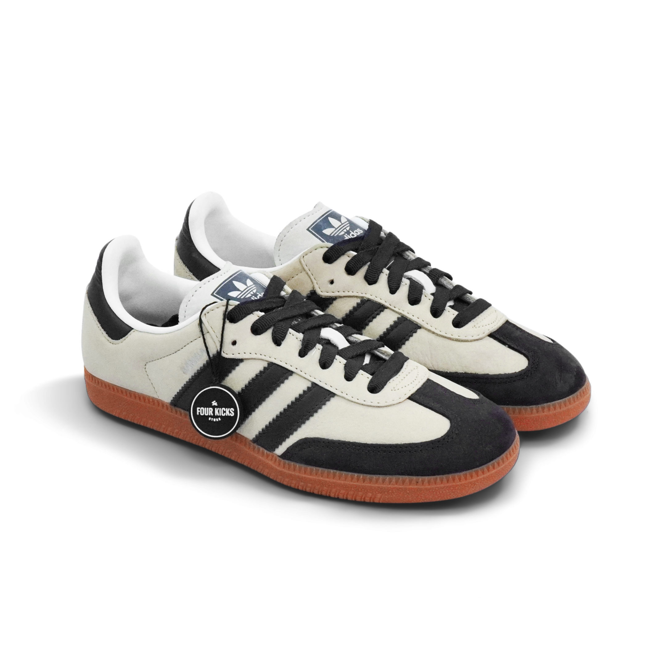 Adidas Samba OG Putty Grey Black Womens IE5835 (2) Adidas Samba OG Putty Grey Black Womens IE5835 - Gambar 1