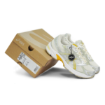Asics Gel-1130 Cream Pure Silver Yellow Womens 1202A164 225 - Gambar 2