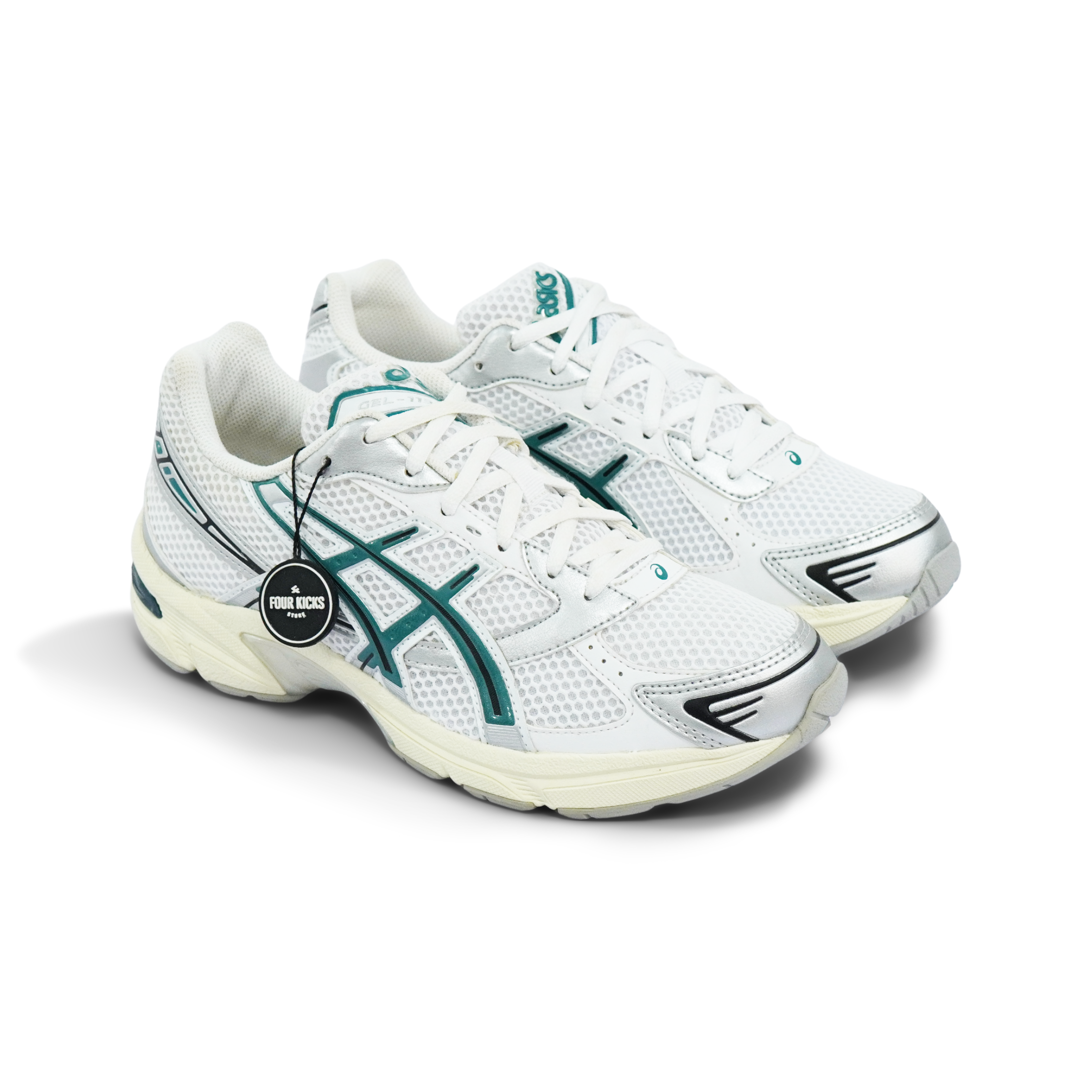 Asics Lifiestyle Shoes Gel-1130 White Rainy Lake Mens 1203A609 100 (2) Asics Gel-1130 White Rainy Lake Mens 1203A609 100 - Gambar 1