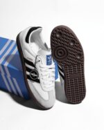 Adidas Samba OG White Black Gum Unisex Adult B75806 - Gambar 9