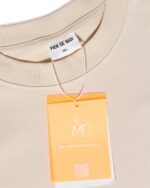 Fier De Moi T-shirt Capybara Napping Sitting Short Sleeve Cream - Gambar 4
