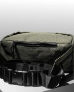 W Essentiels Waistbag Les Pins Olive - Gambar 6