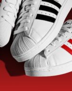 Adidas Superstar II Cloud White Black Womens JP9677 - Gambar 2