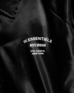 W Essentiels Jacket Belcastel Windbreaker Black - Gambar 4