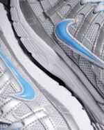 Nike P-6000 Metallic Platinum Blue Carolina Unisex HV5064 007 - Gambar 5