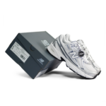 New Balance 740v2 White Shadow Grey Navy Mens U740WN2 - Gambar 2
