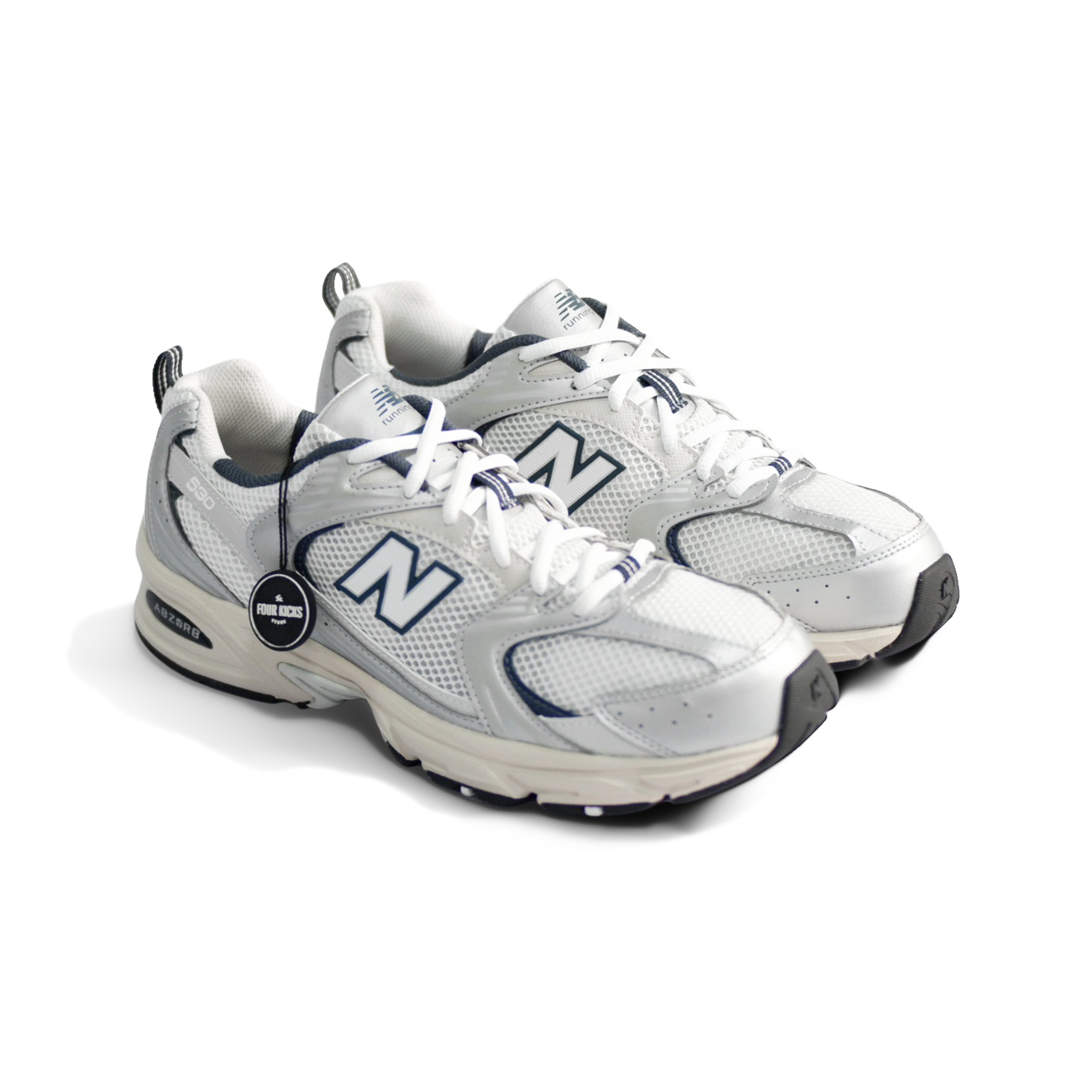 New Balance Sport Lifestyle Shoes 530 Steel Silver Metallic With Summer Fog Unisex MR530KA (1) New Balance 530 Steel Silver Metallic With Summer Fog Unisex MR530KA - Gambar 1