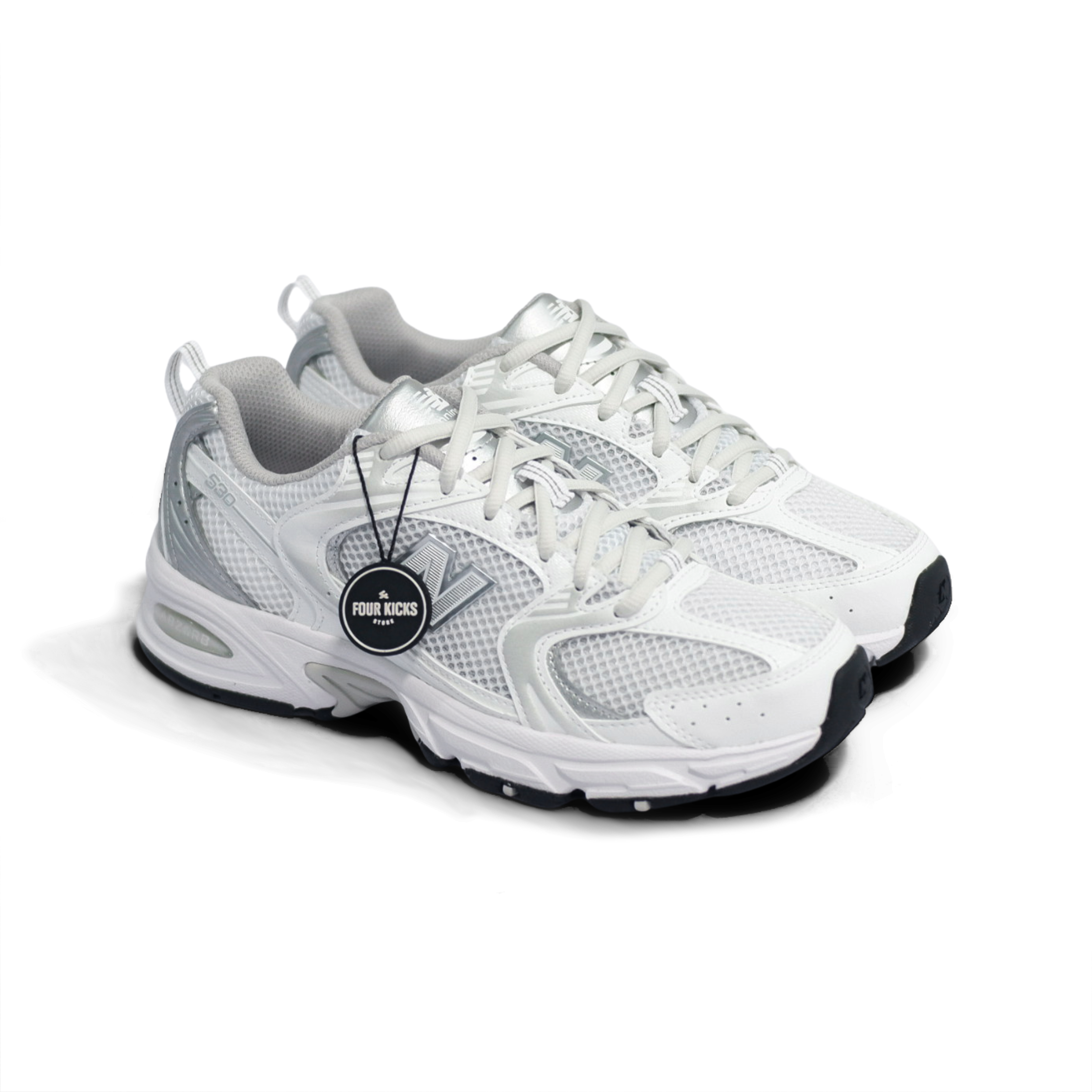 New balance Sport Lifestyle Shoes 530 Munsell White Unisex Adult MR530EMA (1) New Balance 530 Munsell White Unisex Adult MR530EMA - Gambar 1