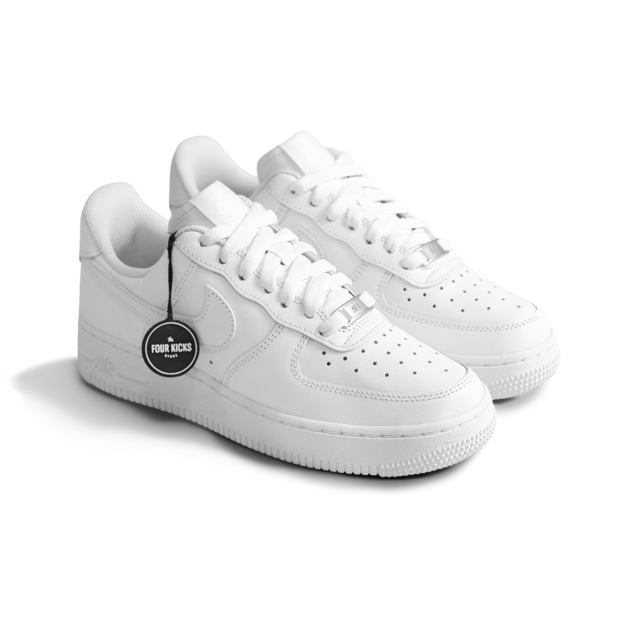 Nike Basketball Lifestyle Shoes Air Force 1 07 Triple White Womens DD8959 100 (2) Nike Air Force 1 07 Triple White Womens DD8959 100 - Gambar 1