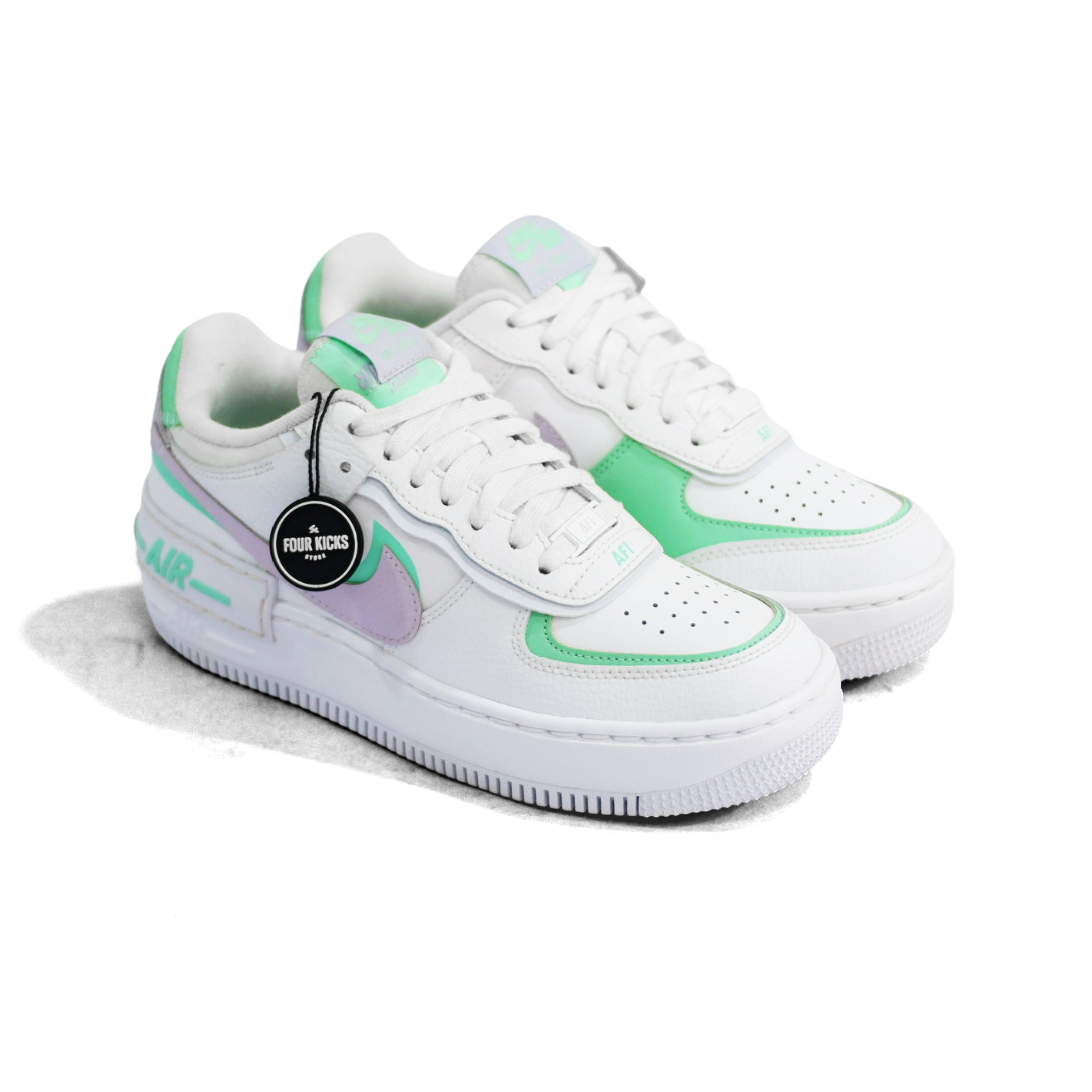 Nike Basketball Lifestyle Shoes Air Force 1 Shadow Infinite Lilac Womens CU8591 103 Nike Air Force 1 Shadow Infinite Lilac Womens - Gambar 1