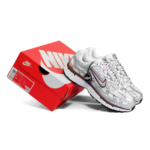 Nike P-6000 White Metallic Silver Tatto Womens BV1021 110 - Gambar 2