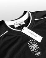 W Essentiels Crewneck Rosefield Sc Player Issue Away Noir Black/Carolina - Gambar 6