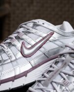 Nike P-6000 White Metallic Silver Tatto Womens BV1021 110 - Gambar 5