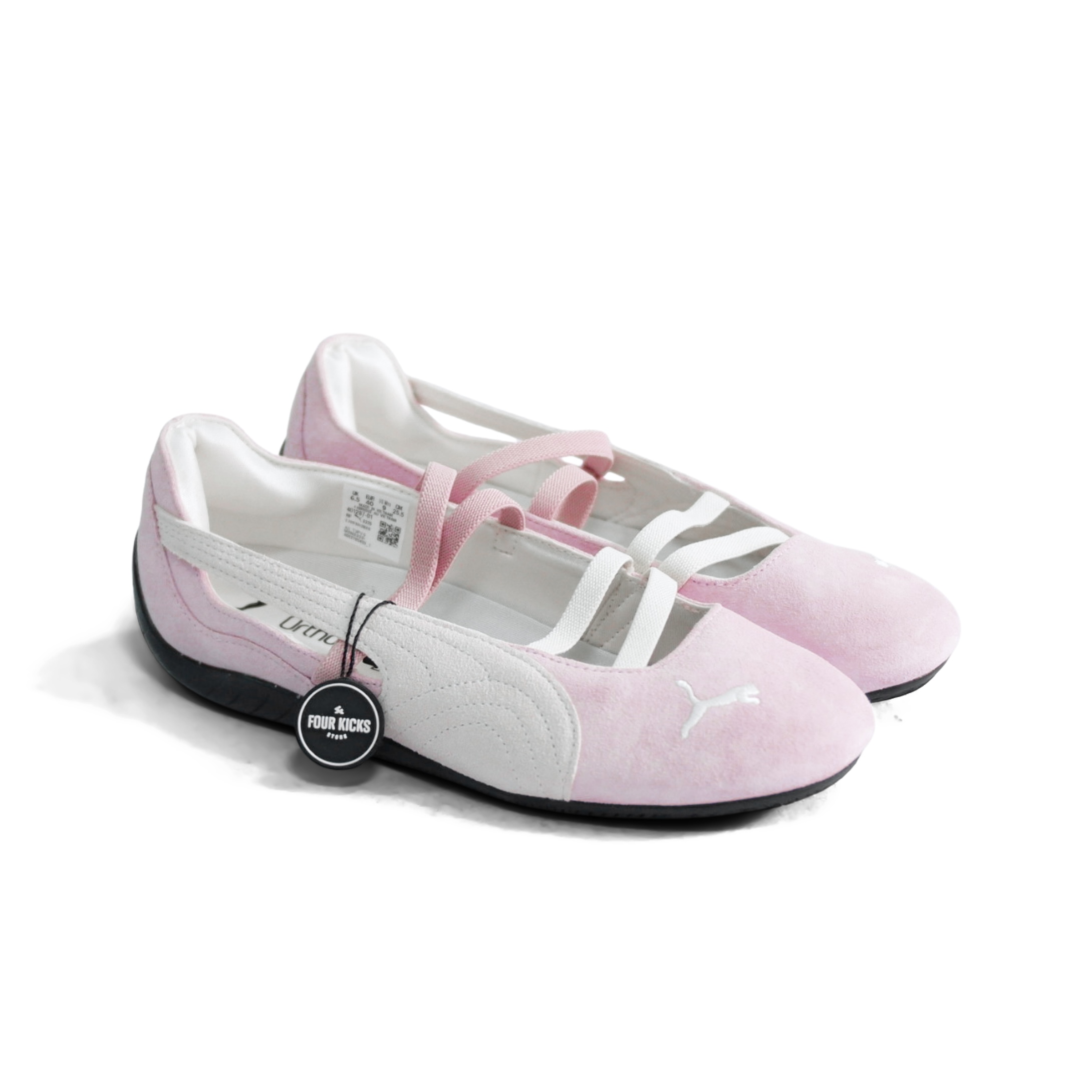 Puma Lifestyle Shoes Speedcat Ballet Whisp Of Pink Womens 401287 01 (2) Puma Speedcat Ballet Pink White Womens 401287 01 - Gambar 1