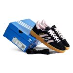 Adidas Spezial Core Black Clear Pink Womens IE5897 - Gambar 2