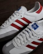 Adidas Samba OG White Better Scarlet IG1025 - Gambar 3