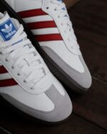 Adidas Samba OG White Better Scarlet IG1025 - Gambar 2