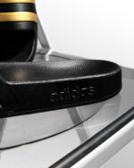 Adidas Adilette Aqua Slides Gold Metallic EG1758 - Gambar 5