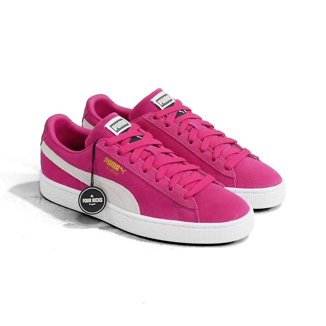 (USED)Puma Lifestyle Shoes Suede Classic XXL Pink Womens 37491586 Puma Suede Classic XXL Pink Womens 374915 86 - Gambar 1