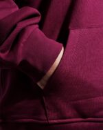 Fier De Moi Hoodie Mirror Image Logo Magenta - Gambar 6