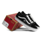 Vans Classic Old Skool Black White Unisex VN000D3HY28 - Gambar 2