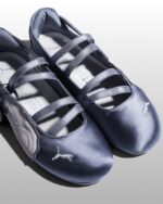 Puma Speedcat Ballet Venus Gray Sky Vibrant Silver Womens 406853 02 - Gambar 3