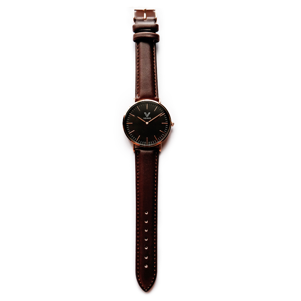 Verve Watch Black Classico 003 1 Verve Watch Black Classico 003 - Gambar 1